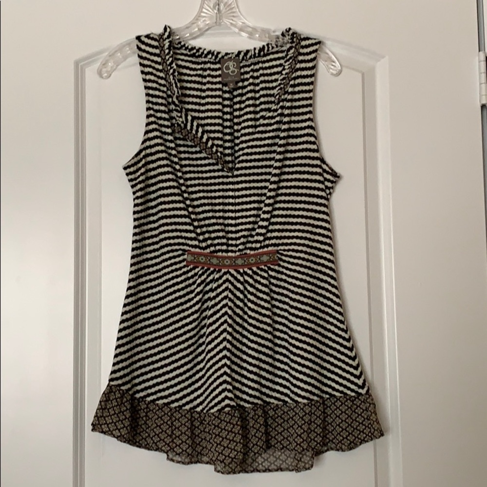 Anthropologie sleeveless top